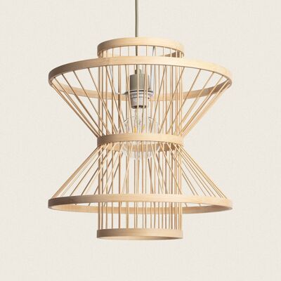 Ledkia Natural Namibia Bamboo Pendelleuchte