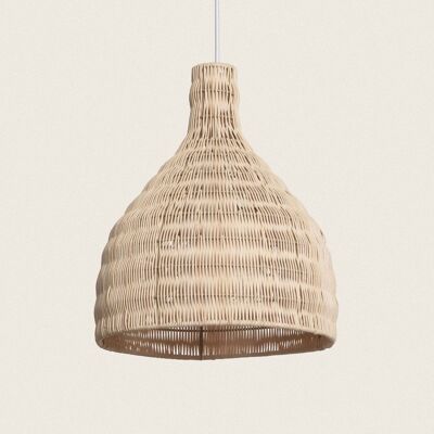 Ledkia Natural Kegle Rattan Pendant Lamp