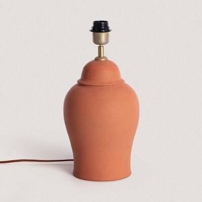 Ledkia Table Lamp Earthenware Ilana ILUZZIA Terracotta