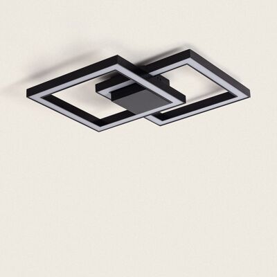 Ledkia Ceiling Lamp LED 20W Aluminum Gerd Black