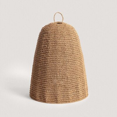 Ledkia Lampshade Pendant Lamp Raffia Behati ILUZZIA Natural