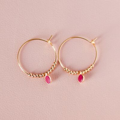 Pendientes de aro Bibi Gold M