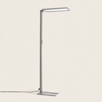Ledkia LED Floor Lamp 70W Aluminum Dimmable Two Sides with Motion Detector SupremLight 3 Gray