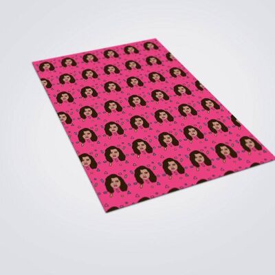 Miss Gomez Wrapping Paper-KAZVARE-249