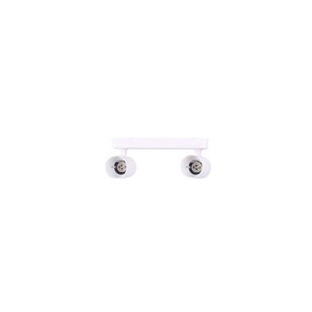 Ledkia Plafonnier Orientable Cora 2 Spots Blanc Blanc 2