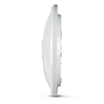Plafonnier LED Ledkia 8W avec détecteur de mouvement PIR et design crépusculaire Blanc chaud 3000K 3