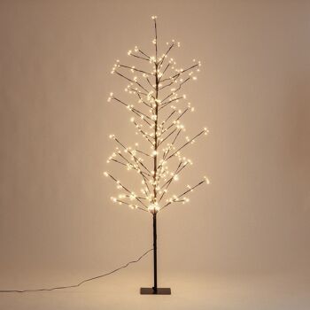 Ledkia Sapin de Noël 480 LED 180 cm Ognis Blanc Chaud 2700K 6