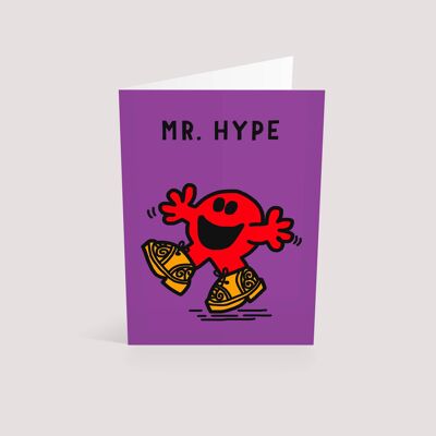 Mr. Hype | Blank Greetings Card-KAZVARE-266