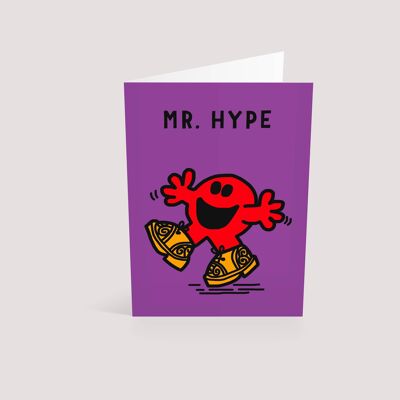 Mr. Hype | Blank Greetings Card-KAZVARE-266
