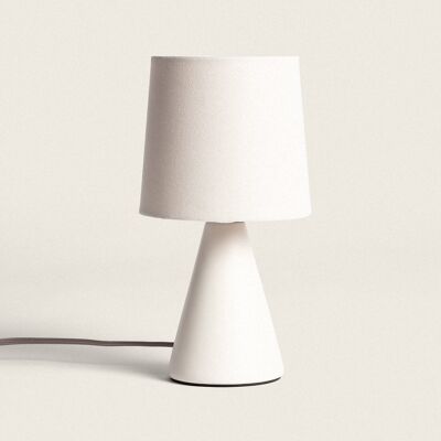 Ledkia Ceramic Table Lamp Lena Off White