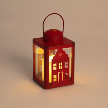 Ledkia Lampe de Table LED Portative avec Batterie Kyrnea Rouge 2