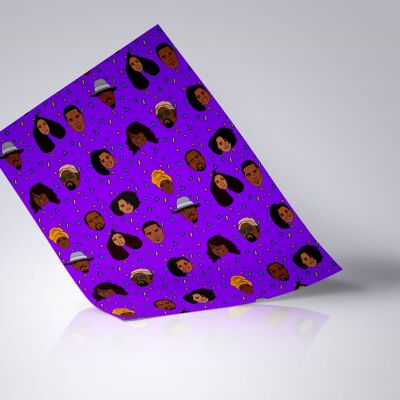 Neo Soul Wrapping Paper-KAZVARE-274