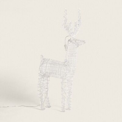 Ledkia Christmas Reindeer LED da esterno 80 cm Vixen Bianco freddo 6000K