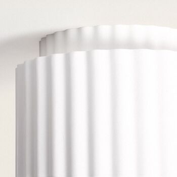 Plafonnier Ledkia Plaster Double Colonne Blanc 4