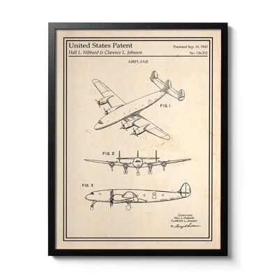 Bombardier patent poster