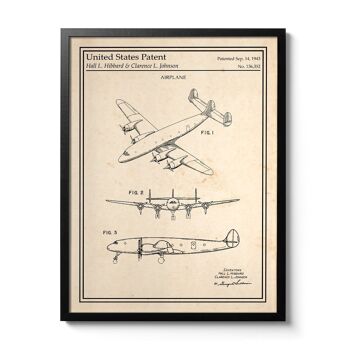 Affiche brevet Bombardier 1