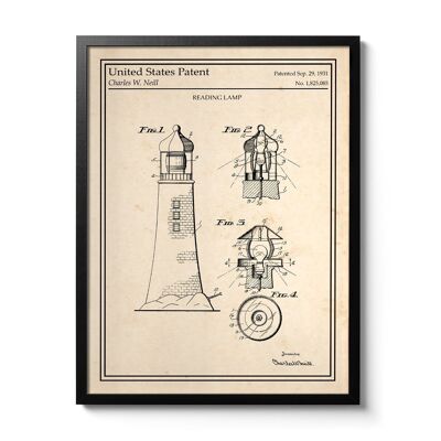 Phare Neill patent poster