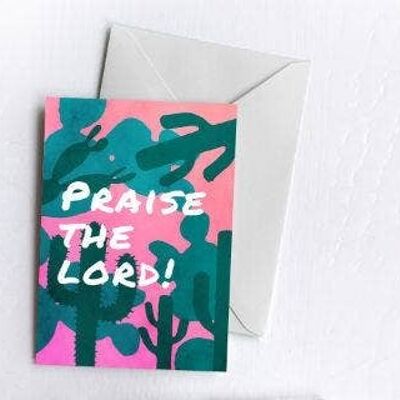 Praise The Lord! | Greetings Card-PRA-CAR-203