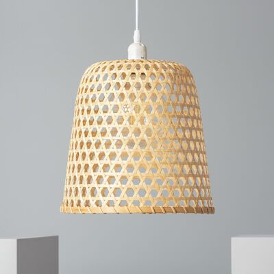 Ledkia Natural Canastra Rattan Pendant Lamp