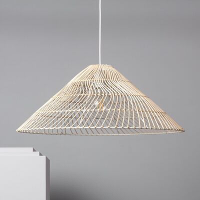 Ledkia Natural Keops Rattan Pendant Lamp