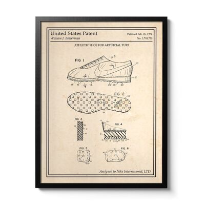 Póster Nike Classic Patent