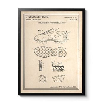 Affiche brevet Nike Classic 1