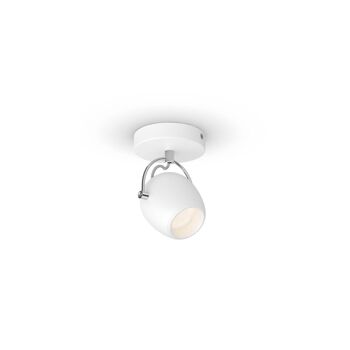 Plafonnier LED Ledkia 1 Spot Rivano 4.3W Blanc 1
