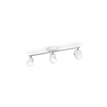 Plafonnier LED Ledkia 3 Spots Rivano 3x4.3W Blanc 1