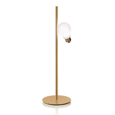 Ledkia Lampe de Table SLAMP Idea Table Doré
