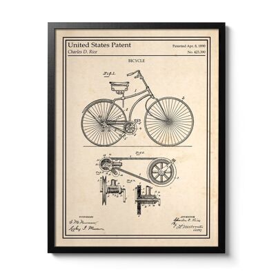 Affiche brevet Vélo