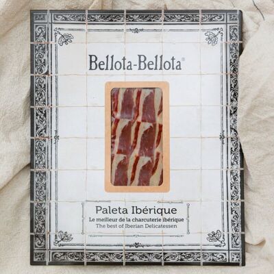 Maschinell geschnittene Bellota-Bellota® iberische Paleta-Hülle – 100 g