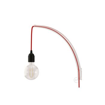 Ledkia Archet(To) Support Mural pour Lampe à Suspension Creative-Cables Modèle ARCHETTO Transparent 1