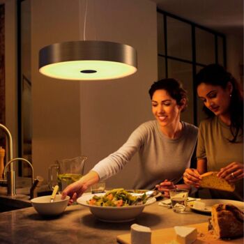 Lampe à Suspension Ledkia Ambiance Blanche 33 LED.5 W Hue Fair sélectionnable (chaud-neutre-froid) 4