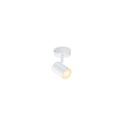 Ledkia Dimmable LED Wall Lamp CCT 4.9W One WiZ Imageo Black Spotlight
