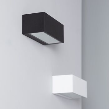 Ledkia Applique Extérieure LED 18W Aluminium Double Face Éclairage CCT Sélectionnable Gropius Blanc 10