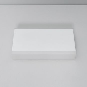 Ledkia Applique Extérieure LED 10W Éclairage Double Face Rectangulaire Blanc Hera Blanc Chaud 2700K 4