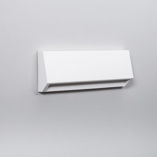 Ledkia Baliza Exterior LED 3W Superficie Pared Rectangular Blanco Tunez Blanco Neutro 4000K