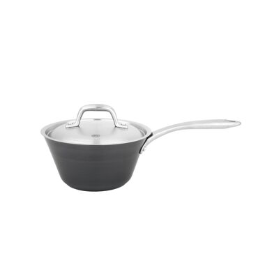 ALTENA Ø18x7.Casserole en fer pur de 5 cm avec couvercle en acier inoxydable