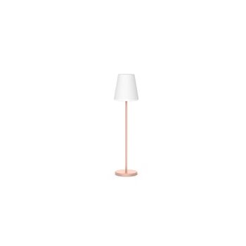 Lampadaire Ledkia RGBW 4 LED.5W Lola Slim 120 Solaire&Batterie Or Rose 1