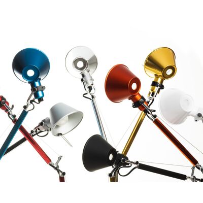 Ledkia Tolomeo Micro Lampada da tavolo ARTEMIDE Blu