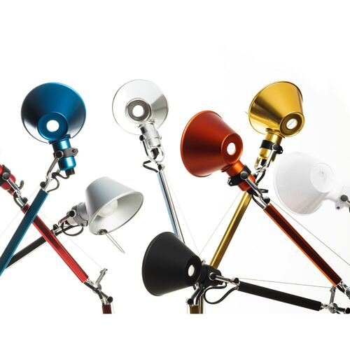 Ledkia Lámpara de Mesa Tolomeo Micro ARTEMIDE Naranja