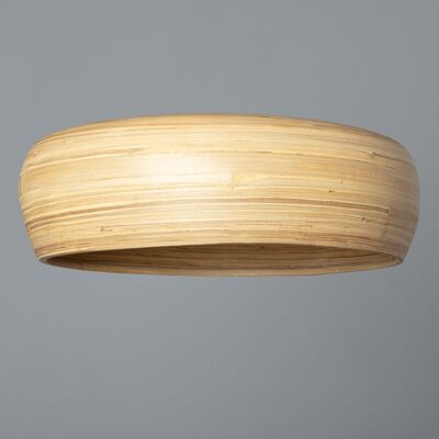 Ledkia Shuka Sari Big Bamboo Pendant Lamp Shade Ø500 mm ILUZZIA Natural