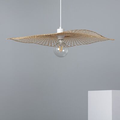 Ledkia Longnan Bamboo Pendant Lamp Small Natural