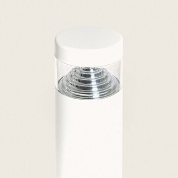Ledkia Balise Extérieure LED 5W Pied Surface 50cm Inti Inox Blanc Blanc Neutre 4000K 5