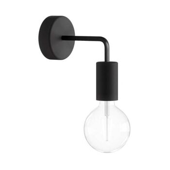 Ledkia Applique Salle De Bain IP65 Fermaluce Eiva Elegant Creative-Cables APE2NE Noir 1