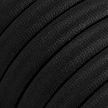 Guirlande extérieure Ledkia Lumet System 12.5m avec 10 douilles E27 noir Creative-Cables CATE27N125 noir 3