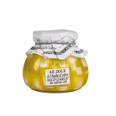 Süßer Knoblauch in Olivenöl – Einzelhandel x12