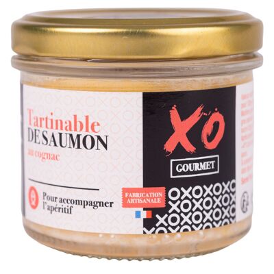 Crema spalmabile al salmone al cognac XO