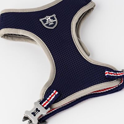 Mesh Dog Harness - Navy