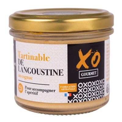 Spreadable langoustine with XO cognac